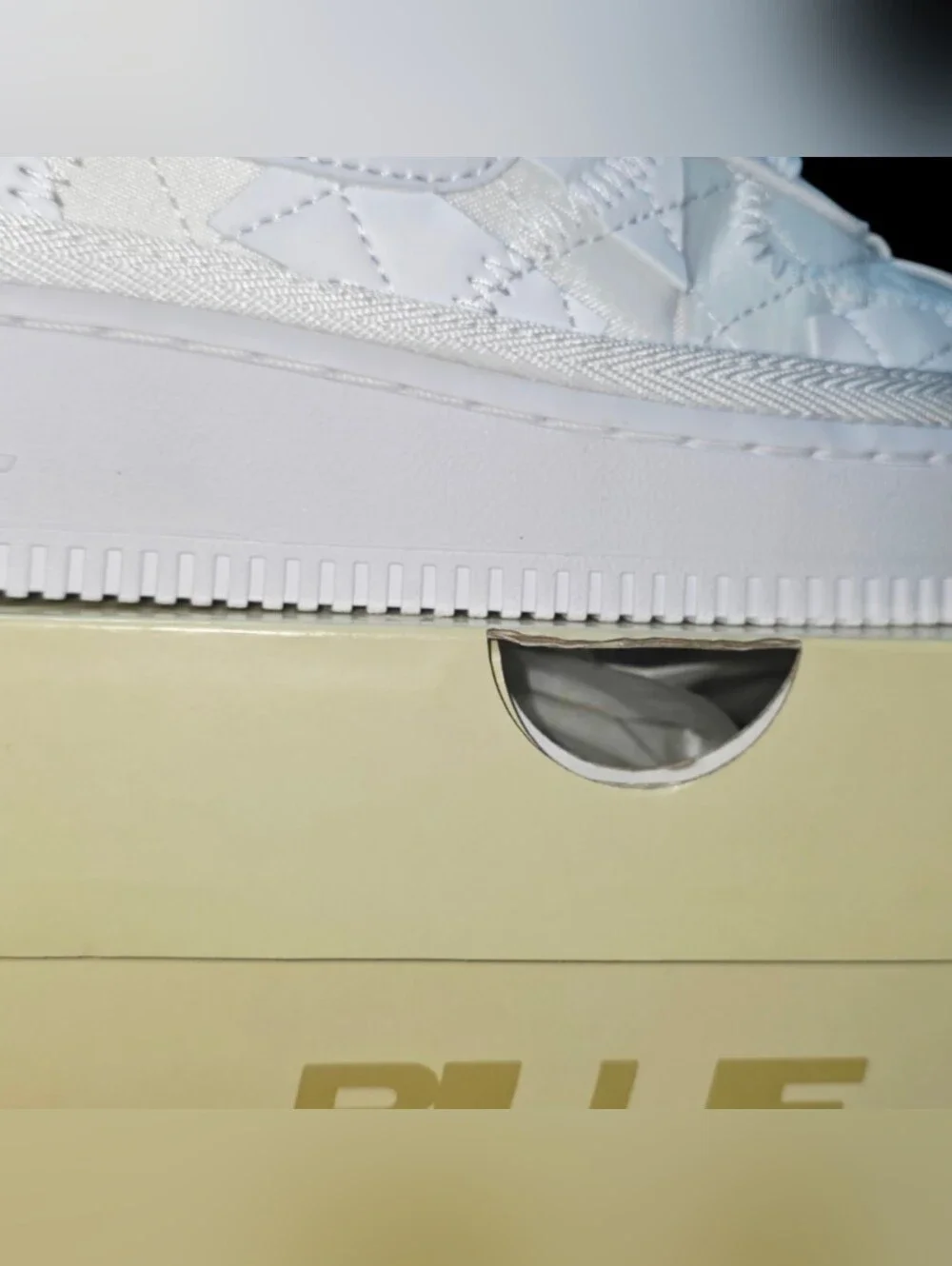 Nike Design By Billie Elish All-White Quilted Sneakers - Classic Swoosh Design